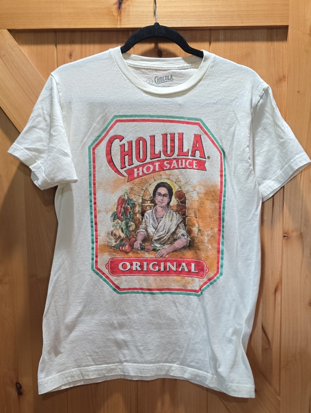 Cholula Hot Sauce Original Graphic Tee - White